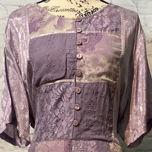 Vintage Lavender Plus Size Dress